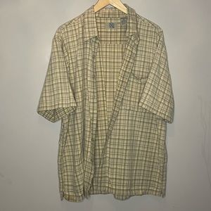 Plaid button up vintage